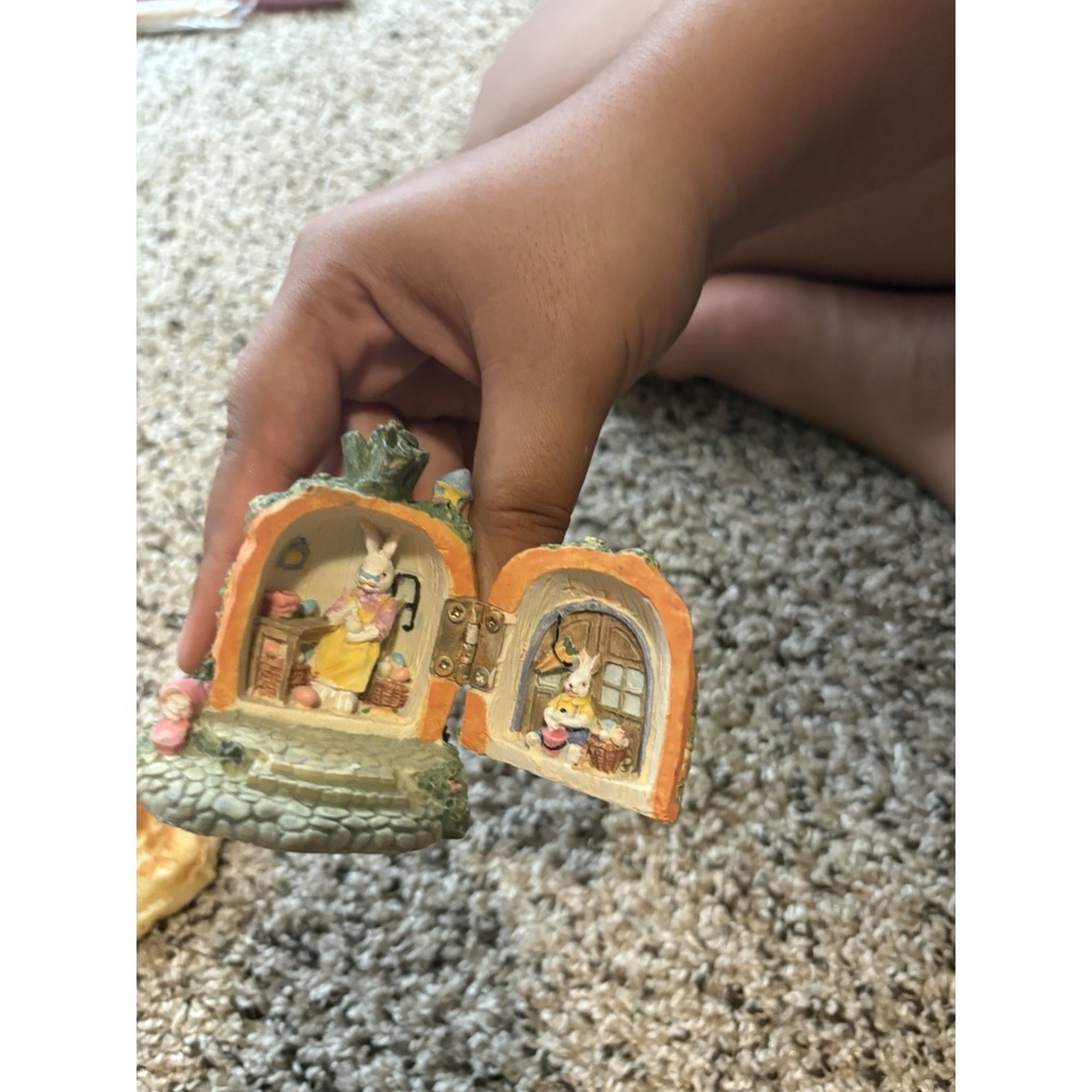 Bunny Orange House Decor Easter